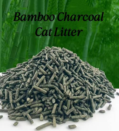 Bamboo Charcoal Cat Litter Odor Control & Clumping Cat Litter