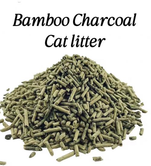 Bamboo Charcoal Cat Litter Odor Control & Clumping Cat Litter